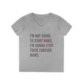 Forever Wars Women's V-Neck WTF T-Shirt