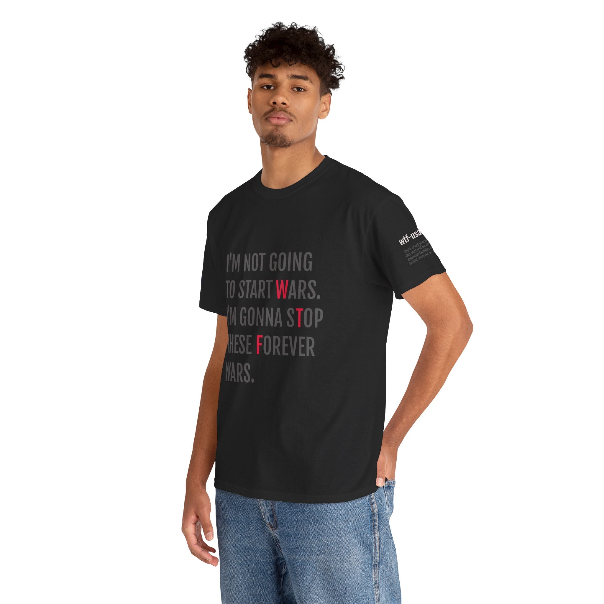 Forever Wars Crew Neck T-Shirt