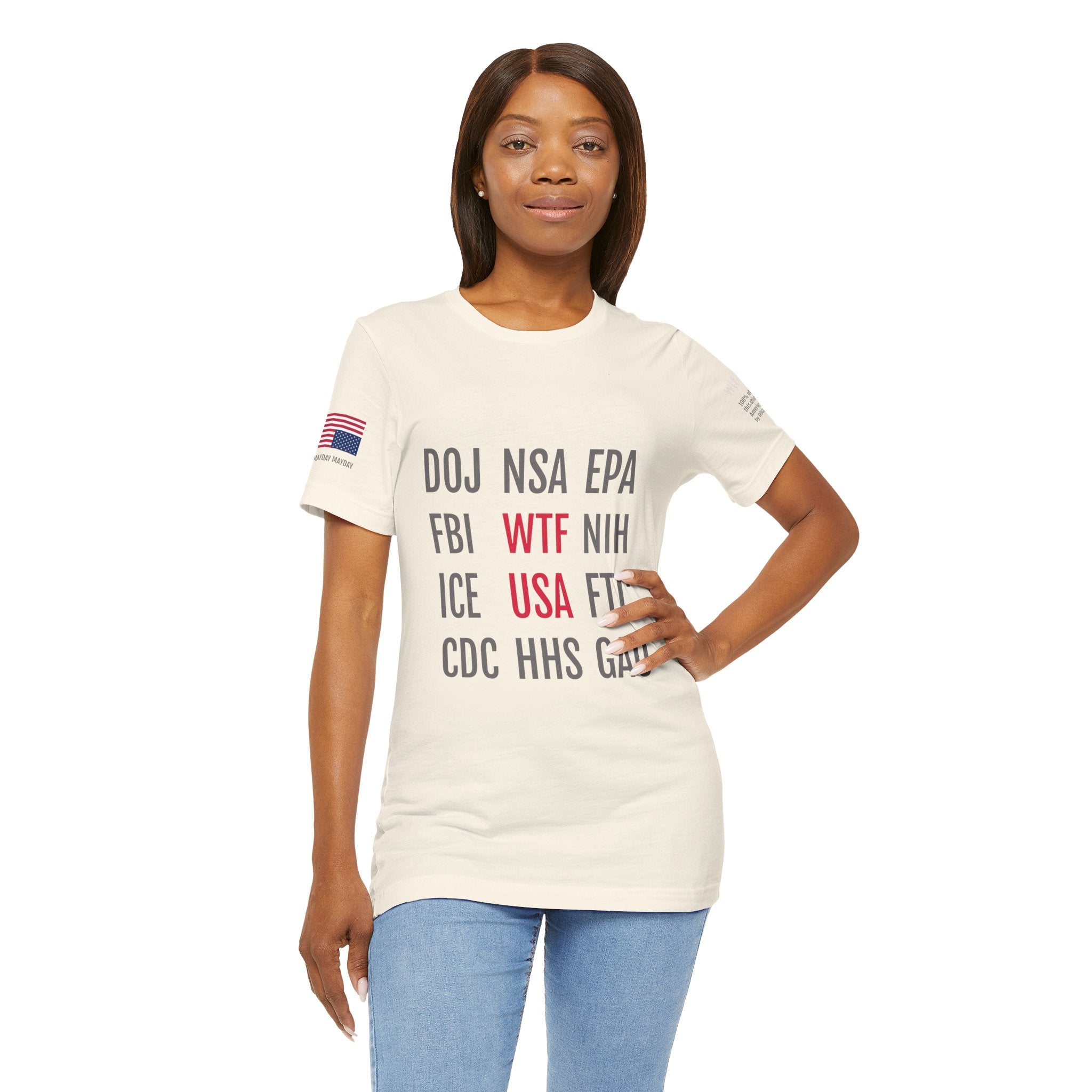 WTF USA Agencies T‑Shirt
