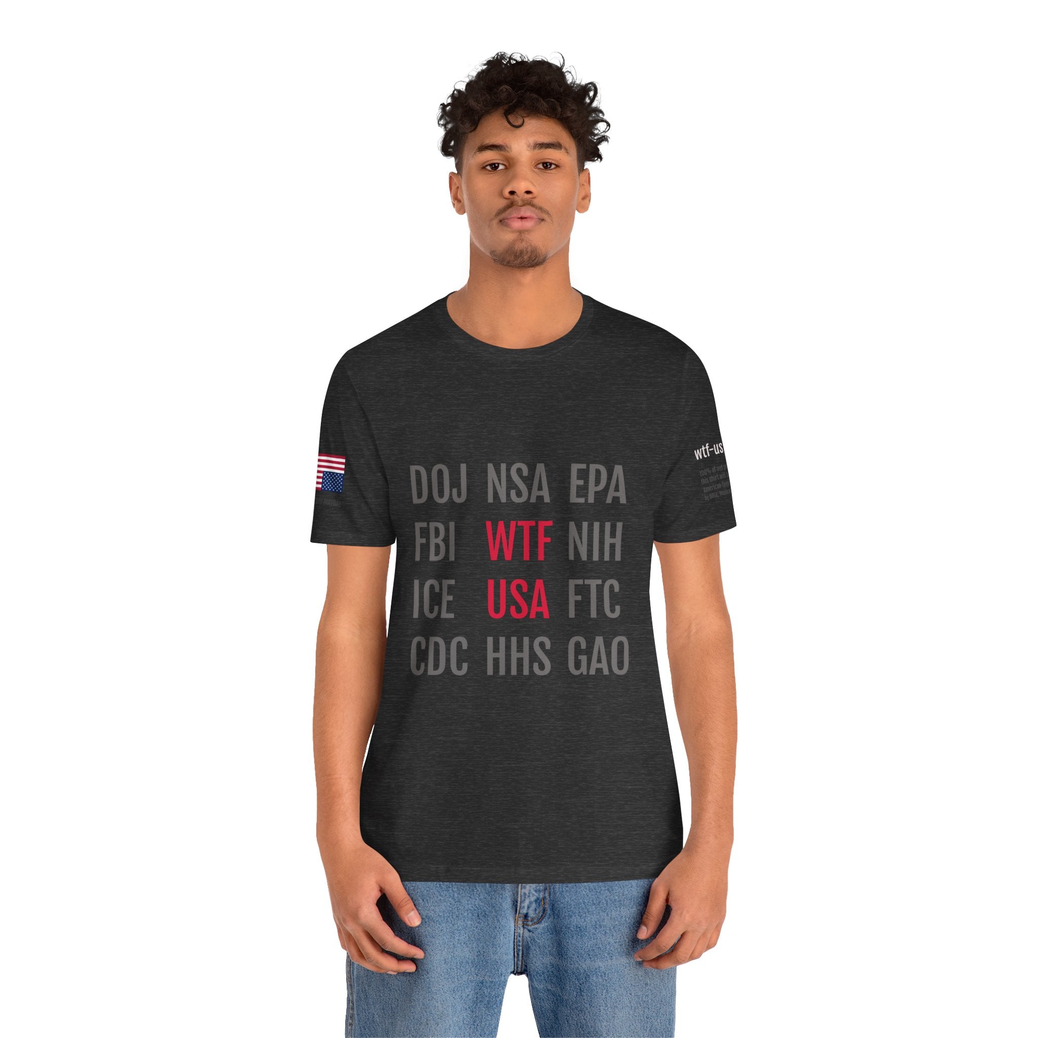 WTF USA Agencies T‑Shirt