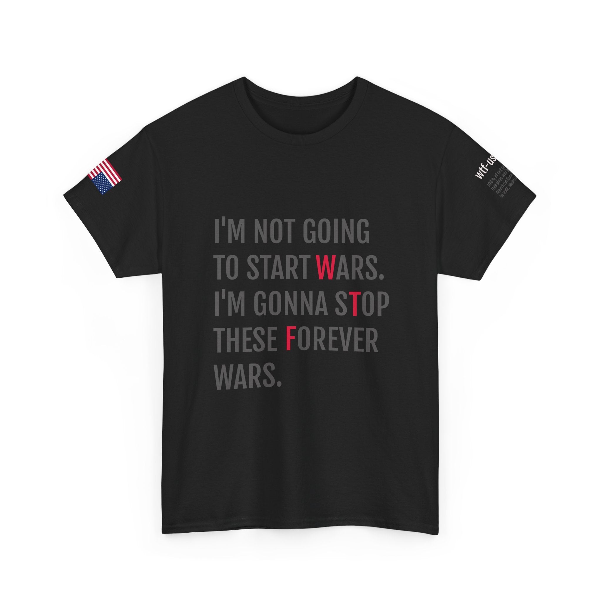 Forever Wars Crew Neck T-Shirt