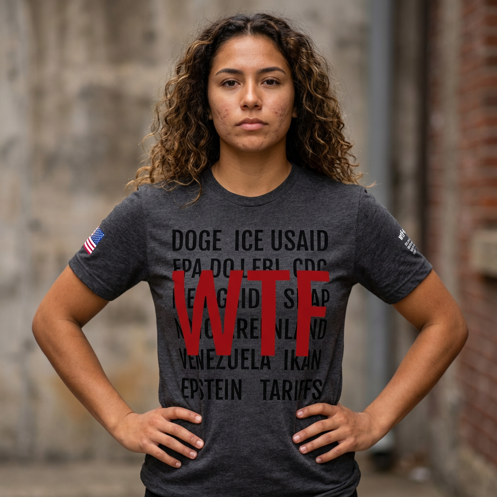 WTF Collage T-shirt