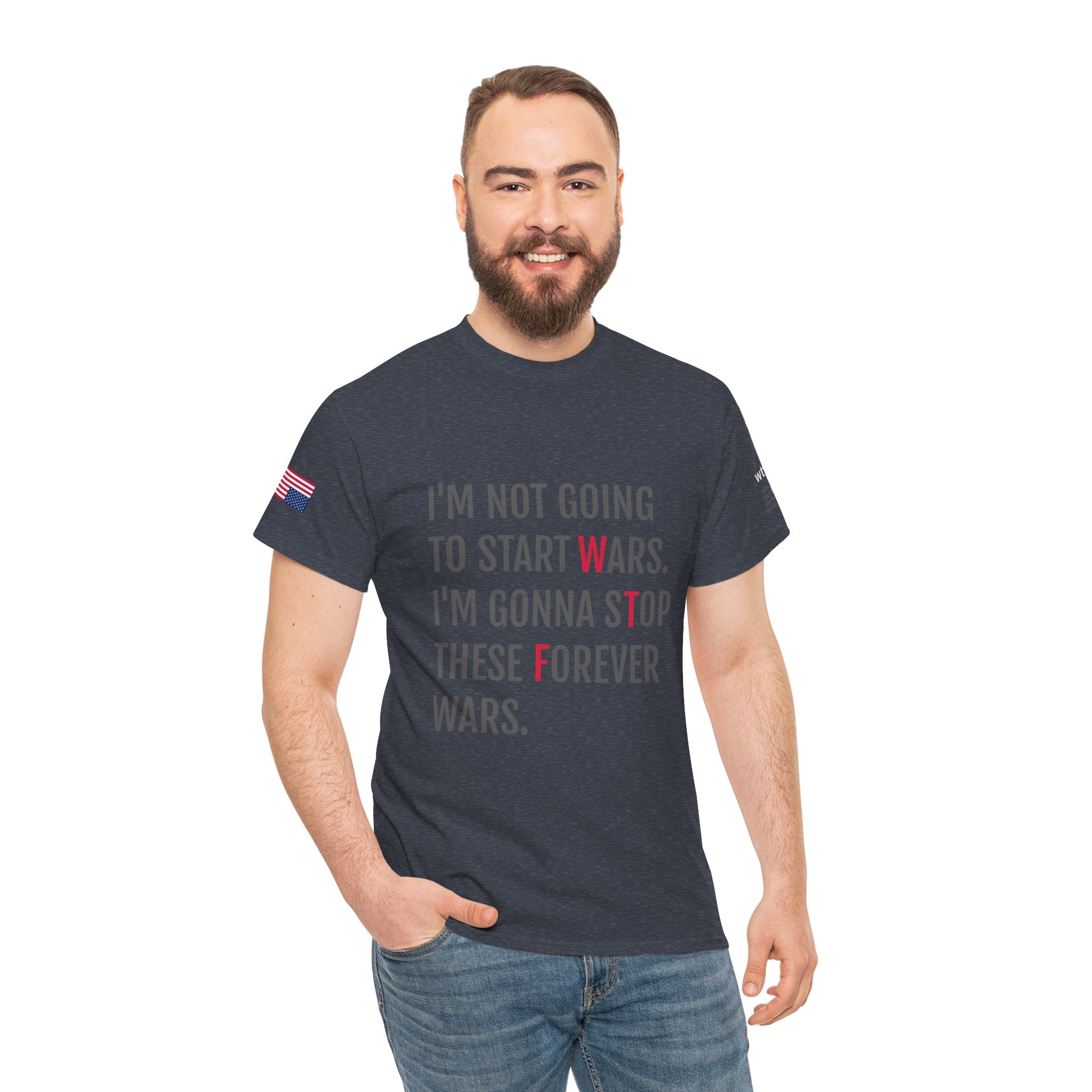 Forever Wars Crew Neck T-Shirt