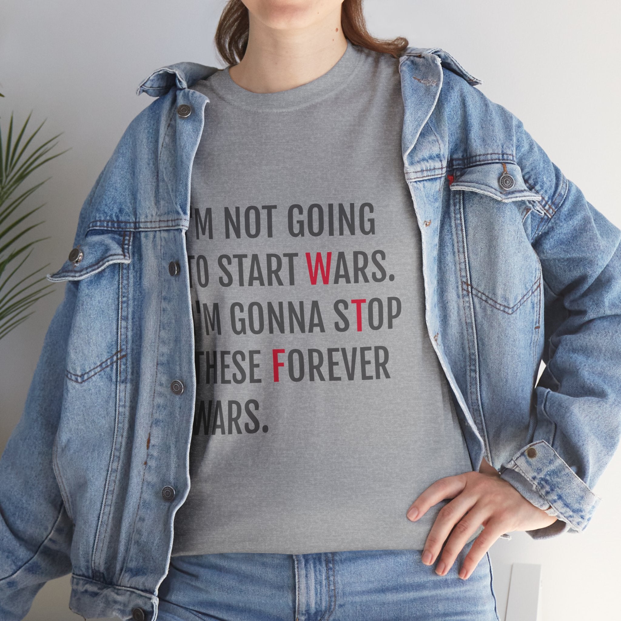 Forever Wars Crew Neck T-Shirt