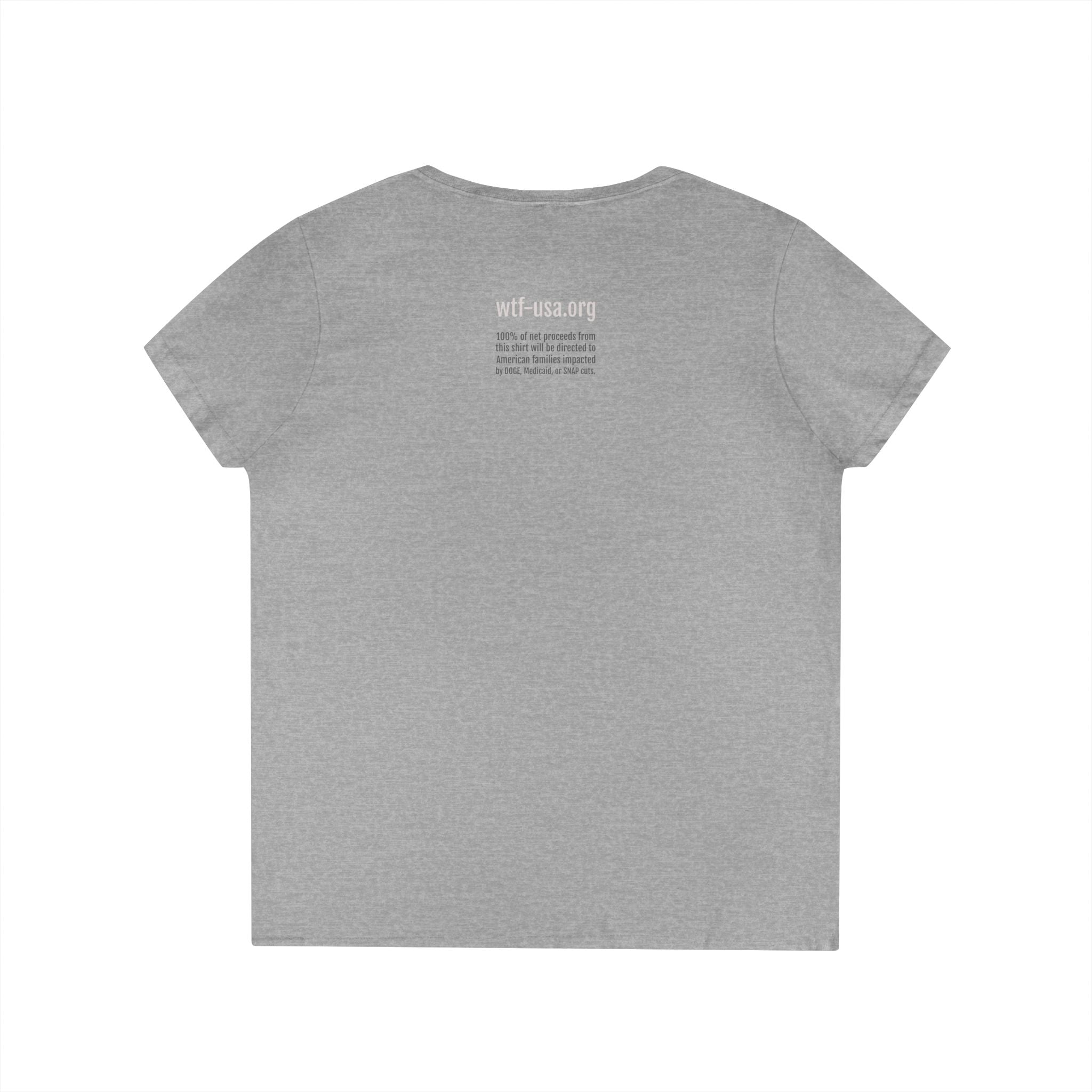 Forever Wars Women's V-Neck WTF T-Shirt